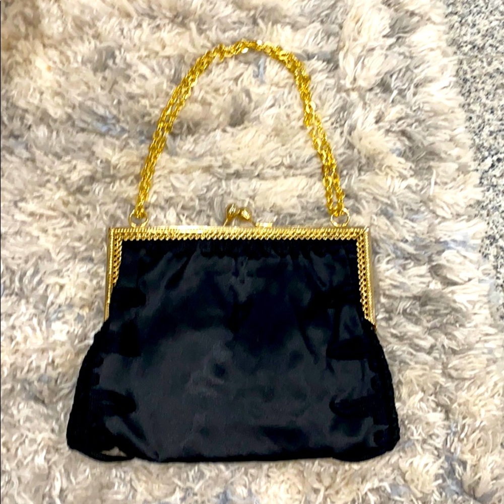 Black and Gold Clutch/Purse